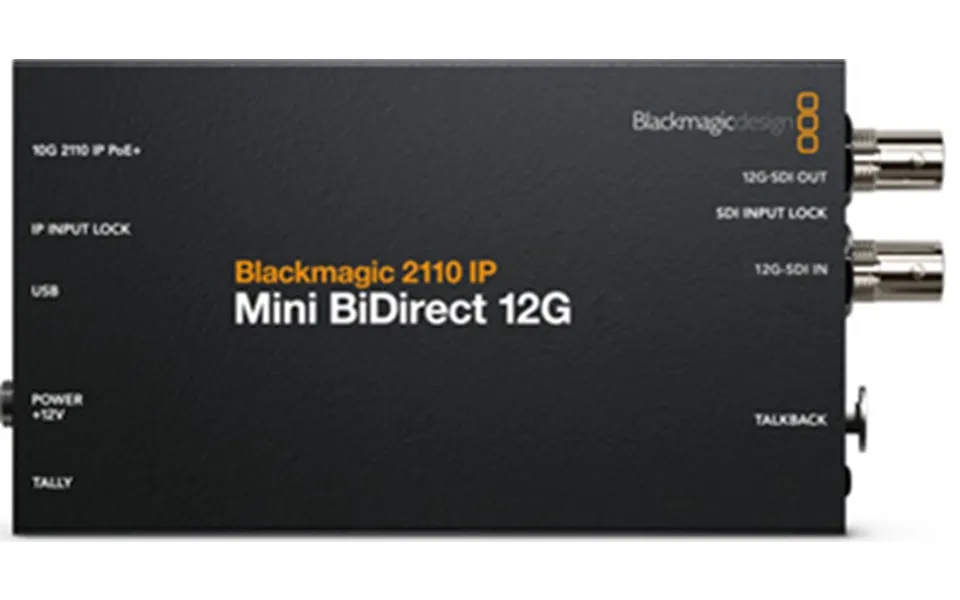 Blackmagic Design Convnvipf Ip 12g Video Signal Converter Active Video
