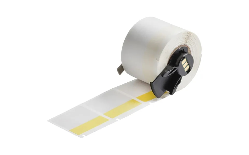 Brady M6-32-427-yl Printer Label Transparent. Yellow Self-adhesive Pri