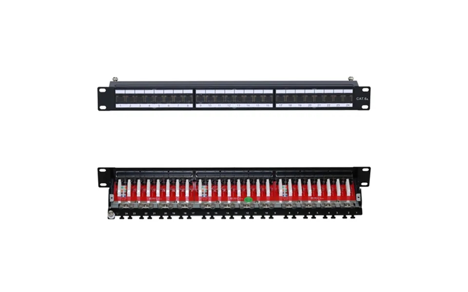 Cablenet 24 Port Cat6a Ftp 1u Pcb Patch Panel