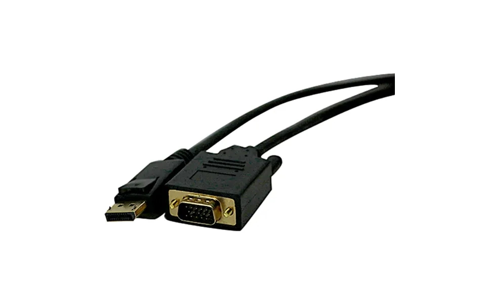 Cablenet 2m Displayport 1.2 Male - Svga Hd15 Male 1080i Black Pvc Cabl