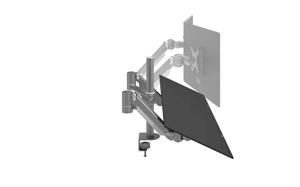 Dataflex 862 Silver Desk