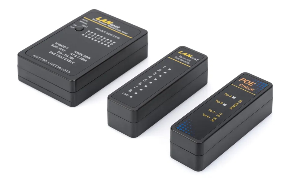 Digitus Network And Communication Cable Tester. Rj45 And Bnc