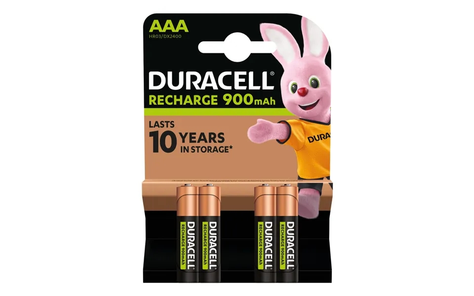 Duracell Staycharged Aaa 4pcs Rechargeable Battery Nickel-metal Hydr