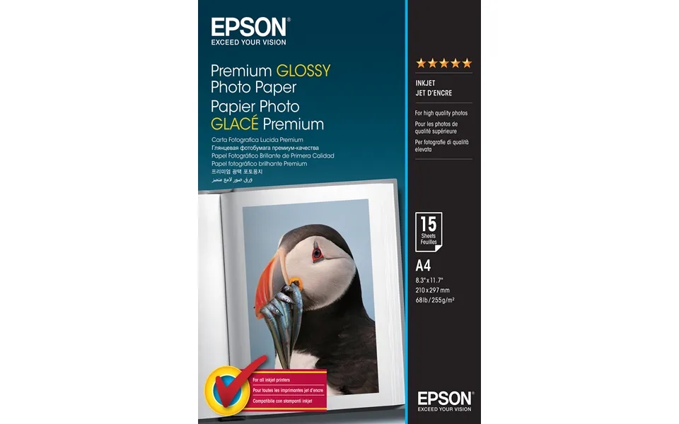 Epson Premium Glossy Photo Paper - A4