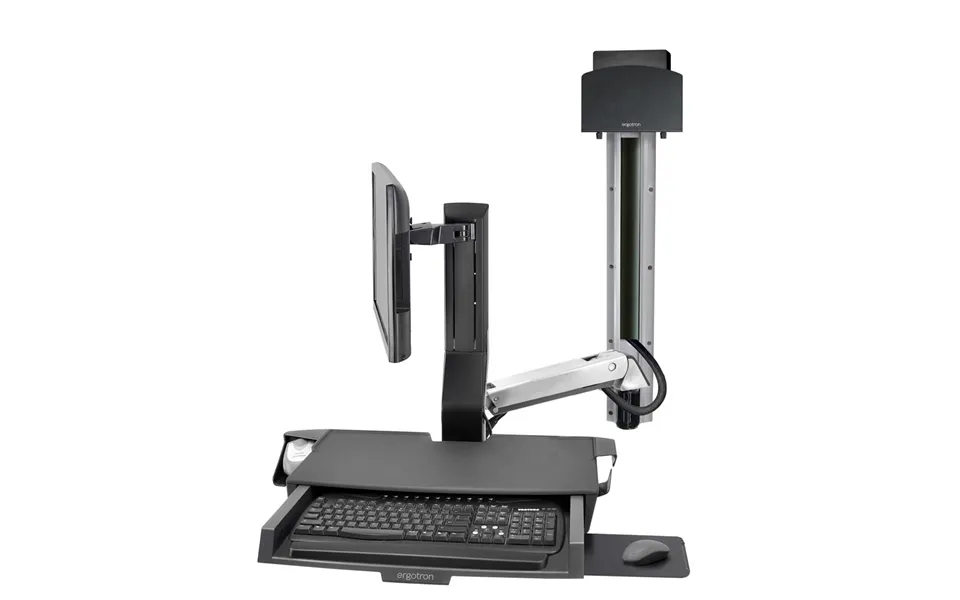 Ergotron Sv Combo Aluminium Pc Multimedia Stand
