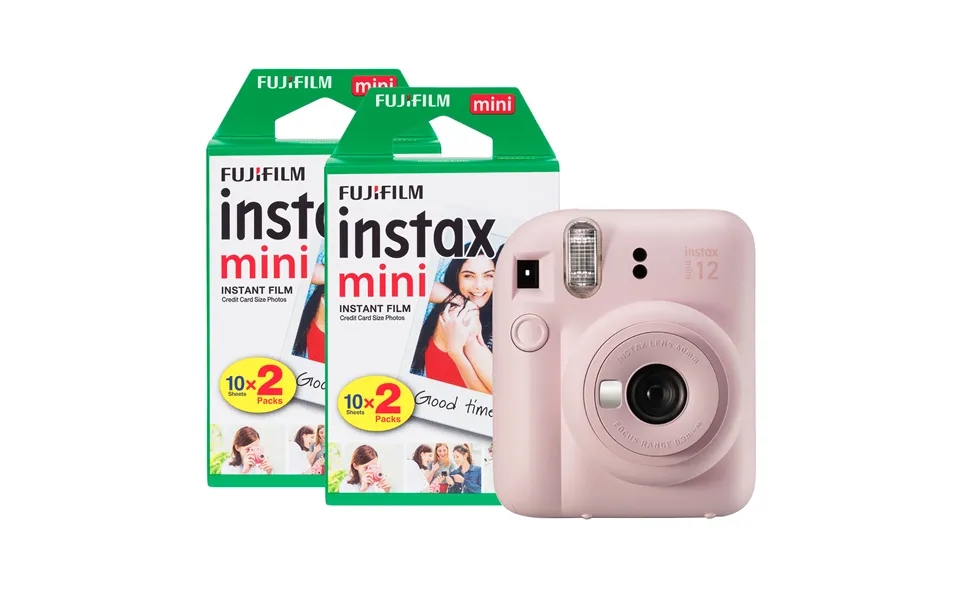 Fujifilm Instax Mini 12 Instant Camera - Blossom Pink
