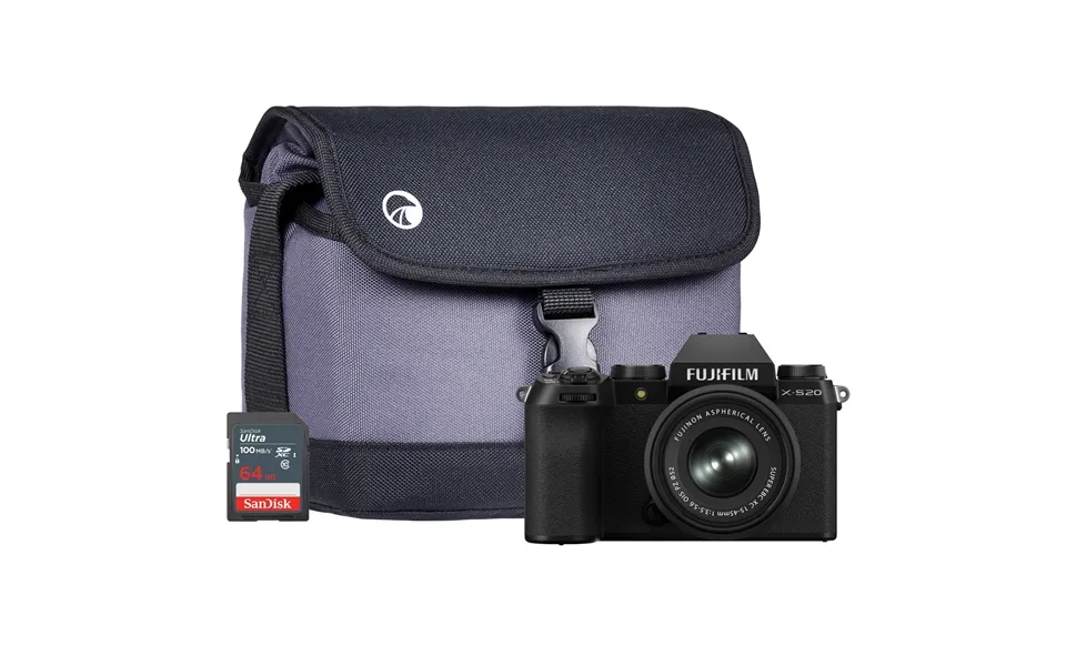 Fujifilm X-s20 Mirrorless Digital Camera - Black