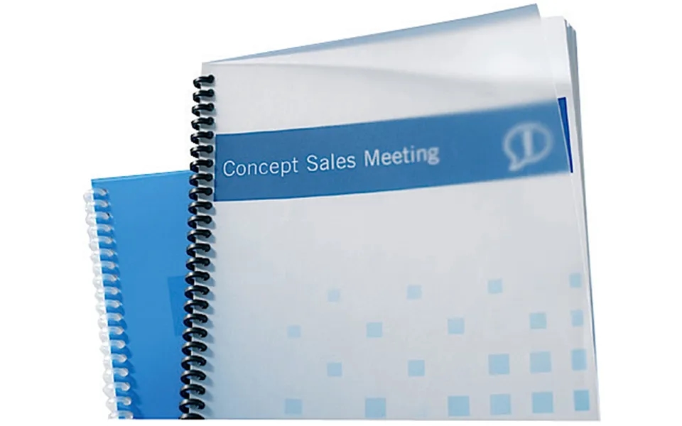 Gbc Binding Cover Poly Clear View A4 300 Micron Frosted