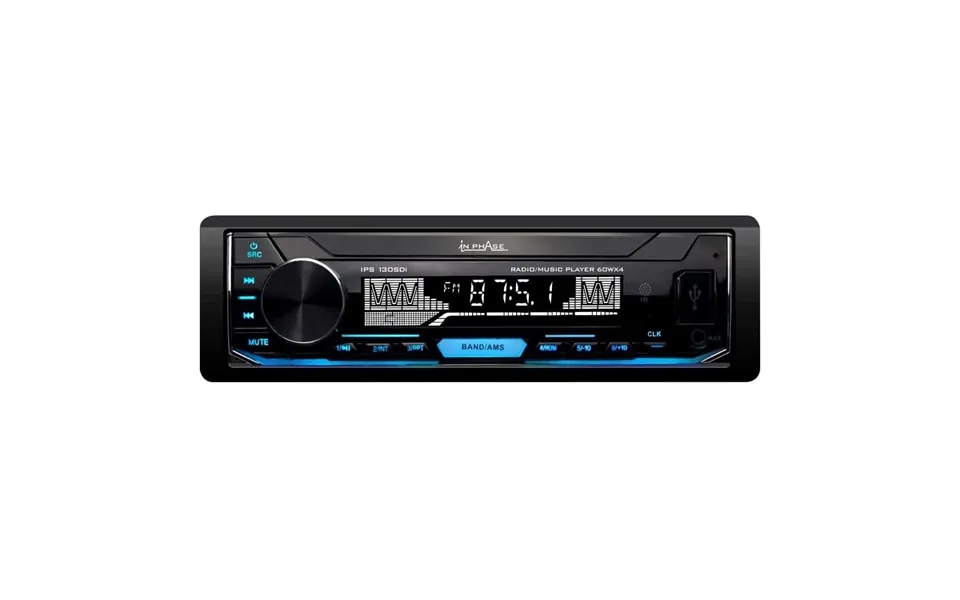 In Phase Ips130sdi Mechless Car Stereo - Usb. Sd Card. Aux