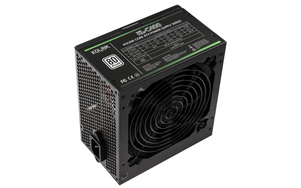 Kolink Kl-c400 Power Supply Unit 400 W 20 4 Pin Atx Atx Black