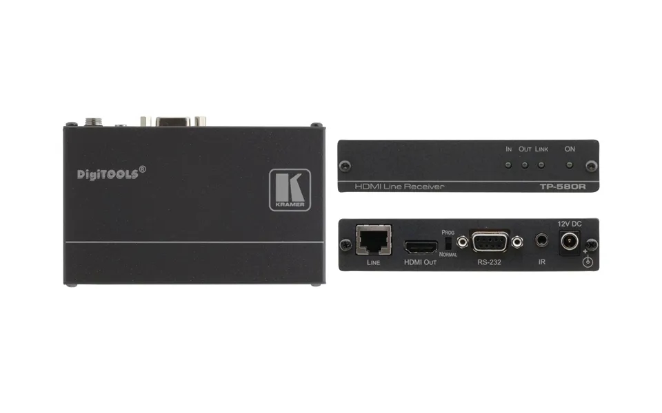 Kramer Electronics Tp-580r Av Receiver Black