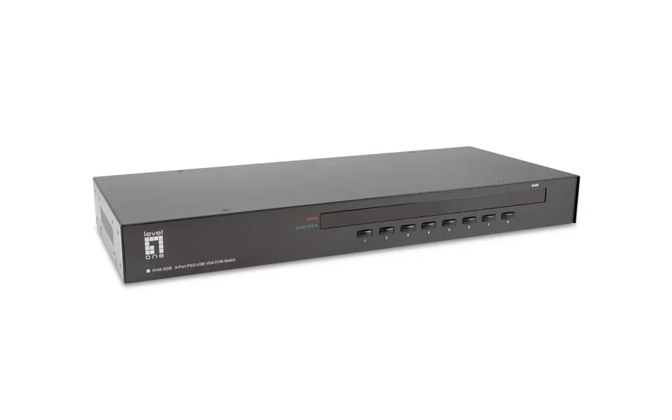 Levelone 8-port Ps 2-usb Vga Kvm Switch