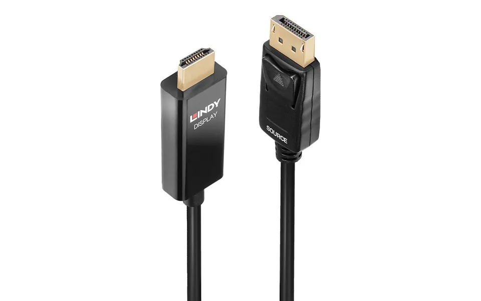 Lindy 2m Active Displayport To Hdmi Cable With Hdr
