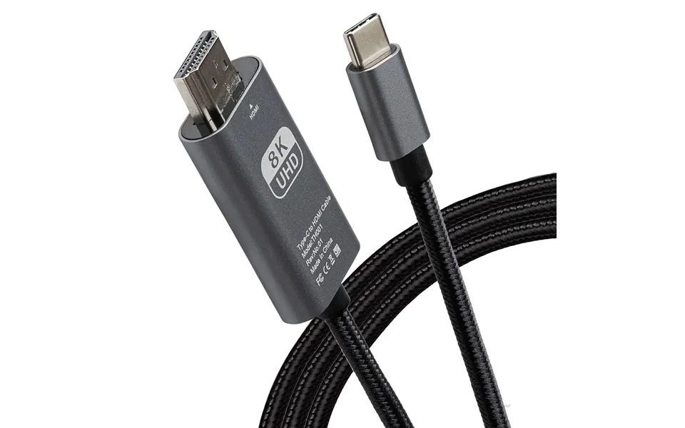 Maplin Usb-c To Hdmi Cable Ultra Hd 8k 3.1 . 2m