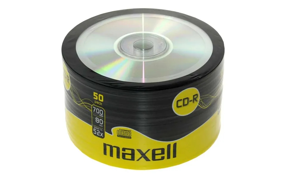 Maxell 624036 Blank Cd Cd-r 700 Mb 52x 50 Pc S