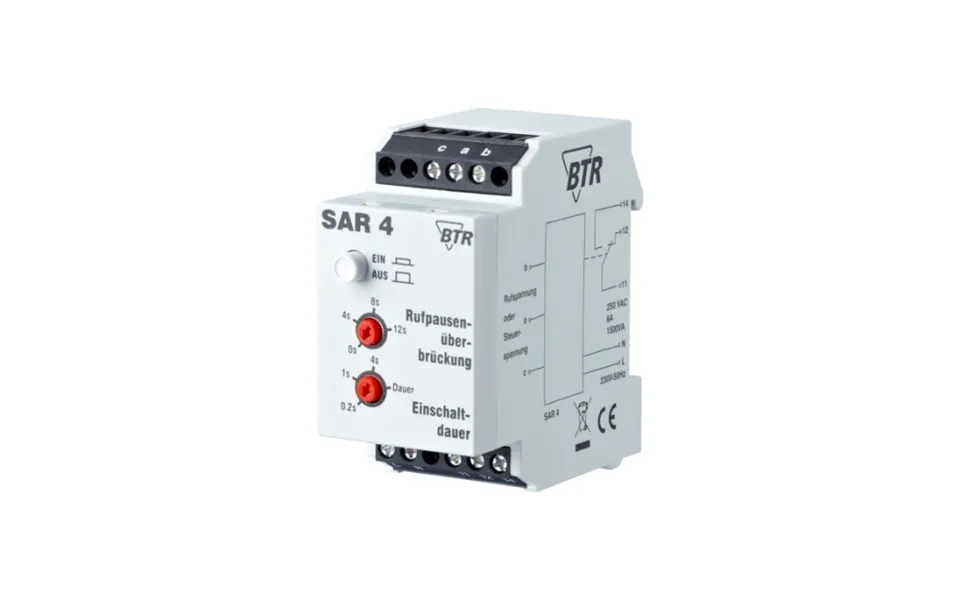 Metz Connect Sar 4 Electrical Relay White