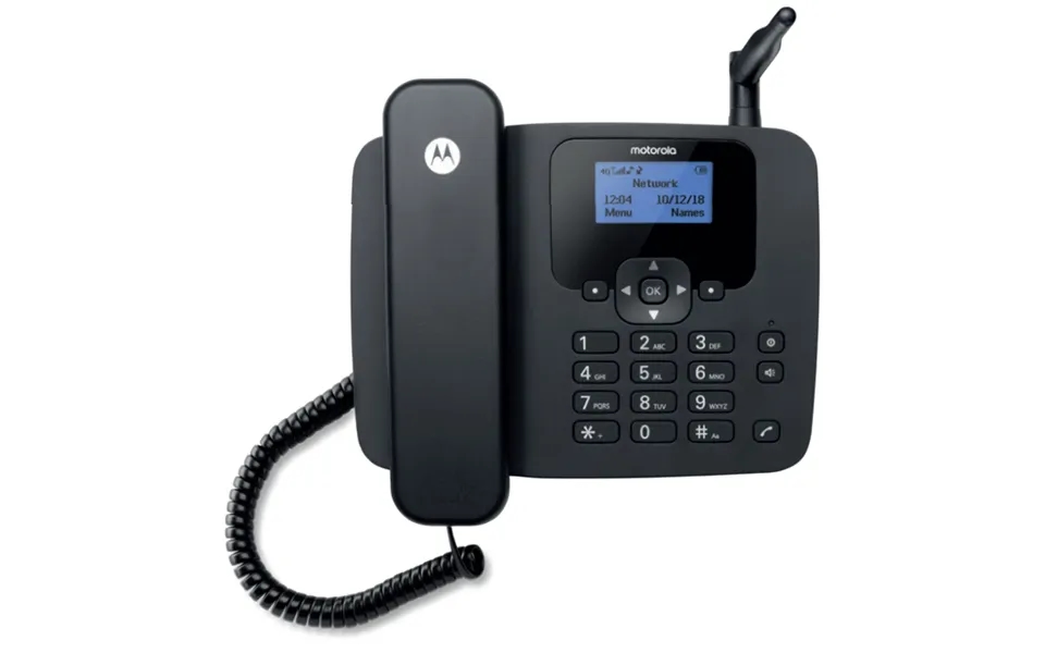 Motorola Fw410 Analog Telephone Caller Id Black