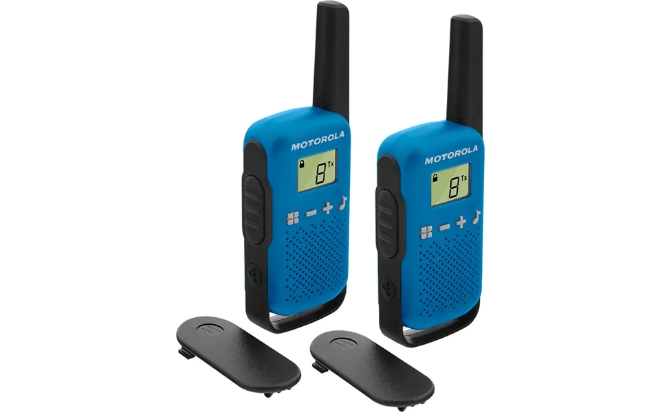 Motorola Talkabout T42 Two-way Radio 16 Channels Black. Blue