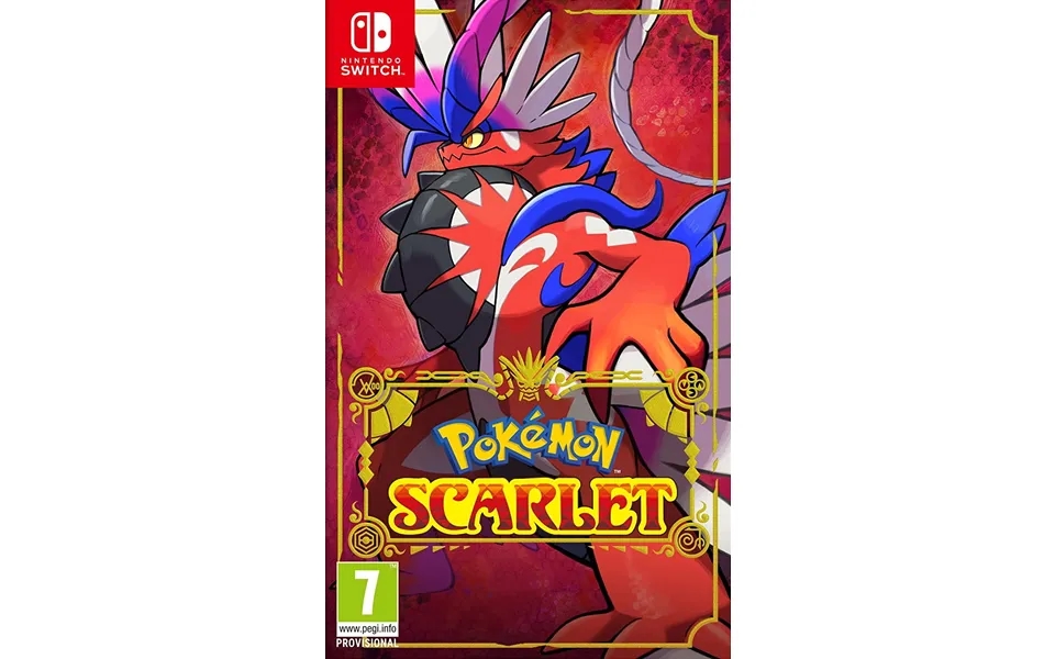 Nintendo Pokémon Scarlet Standard English Nintendo Switch