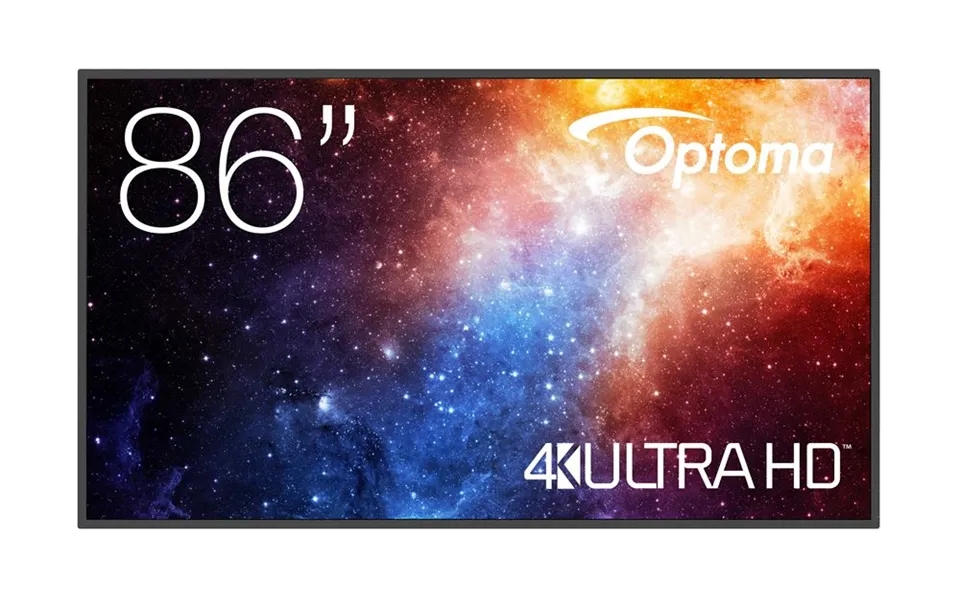Optoma N3861k Digital Signage Flat Panel 2.18 M 86 Led Wi-fi 4