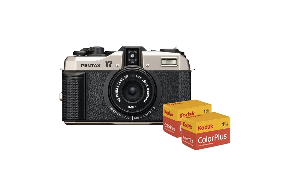 Pentax 17 Film Camera - Dark Silver