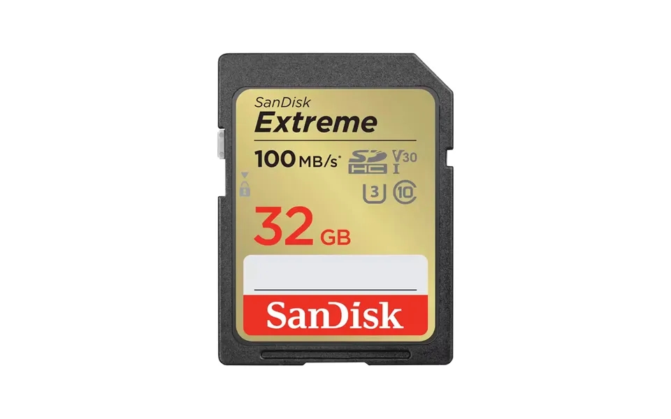 Sandisk Extreme 32 Gb Uhs-i Class 10 Sdxc Memory Card