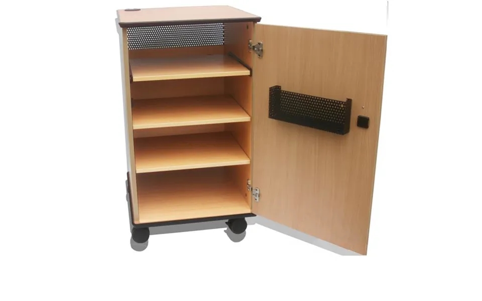 Sapphire Strv102d Multimedia Cart Stand Wood Multimedia Trolley