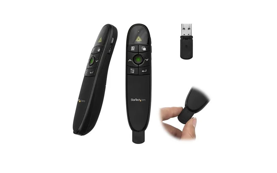 Startech.com Wireless Presentation Remote With Green Laser Pointer - 9