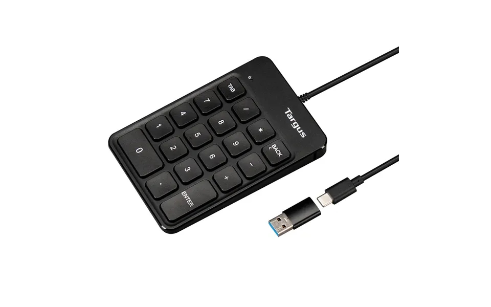 Targus Akp13gl Numeric Keypad Universal Usb Black
