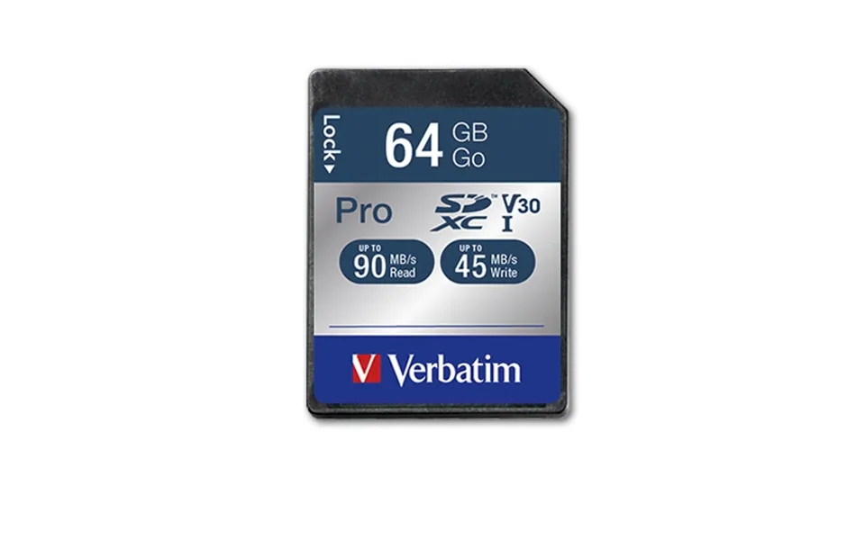 Verbatim Pro 64 Gb Sdxc Uhs Class 10