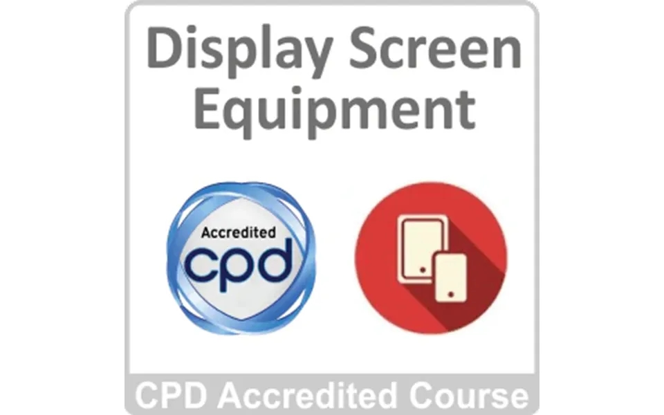 Display Screen Equipment Cpd Accredited Online Course