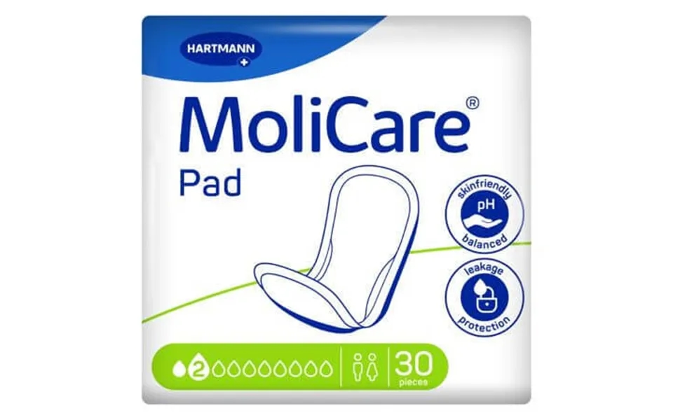 Absorbent Incontinence Pads 2 Drops Molicare Pad - 30 Pieces