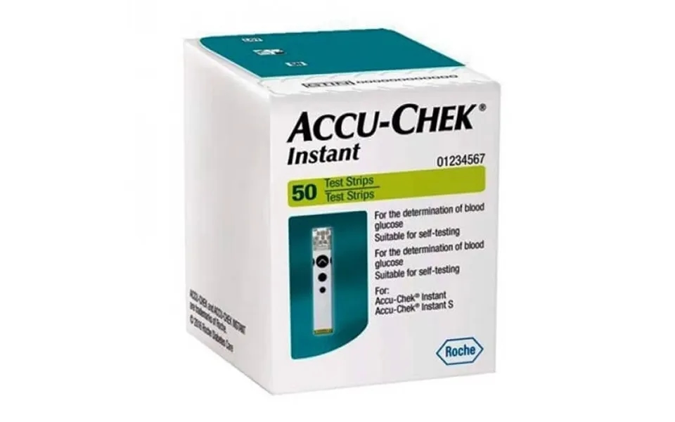 Accu-chek Instant Blood Glucose Meter Tests - 50 Pieces