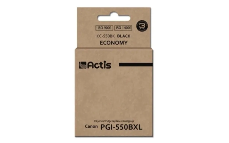 Actis - Ink For Canon Kc-550bk Replacement Pgi-550bk Black Black