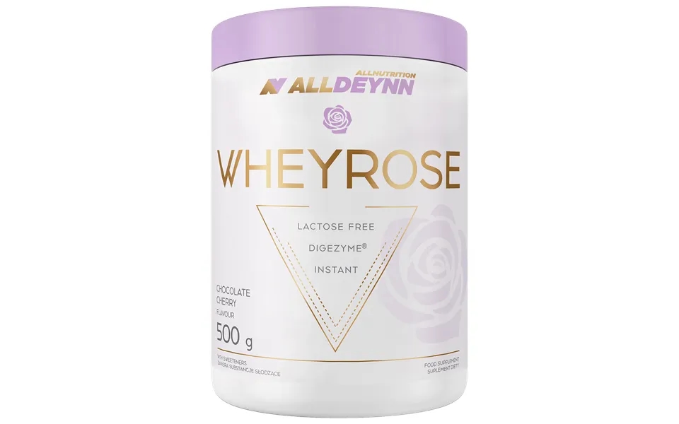 Alldeynn Wheyrose Alldeynn Alldeynn Wheyrose - Chocolate Cherry Flavour With Freeze-dried Cherry Pieces