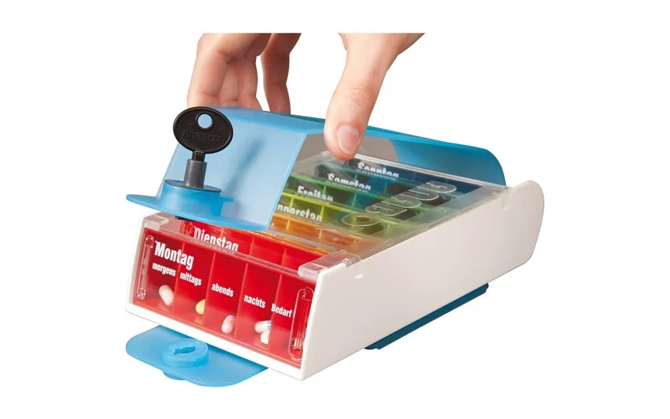Anabox - Weekly Lockable Medicine Box