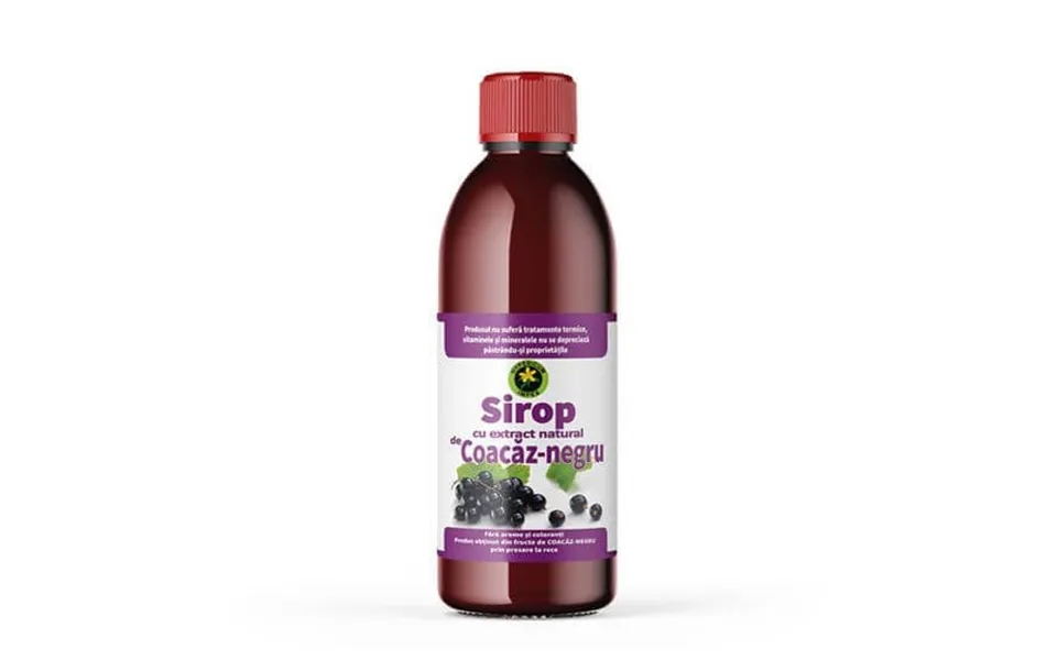 Blackcurrant Syrup With Sugar - 500 Ml