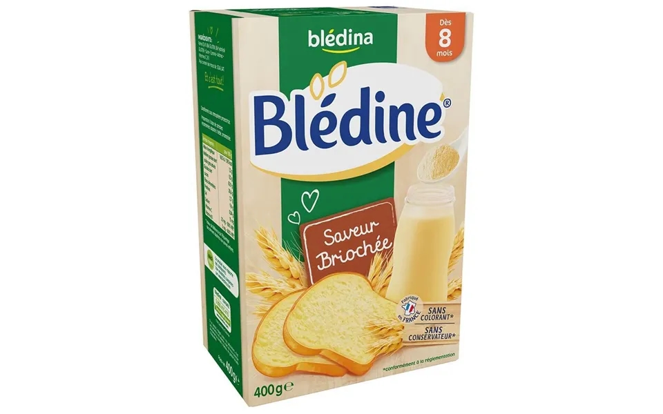 Blédina Bledine Cereals 8 Months Brioche Flavor 400g