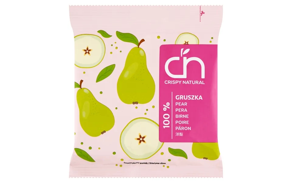 Crispy Natural Pear Crisps - Chips With Dried Pears