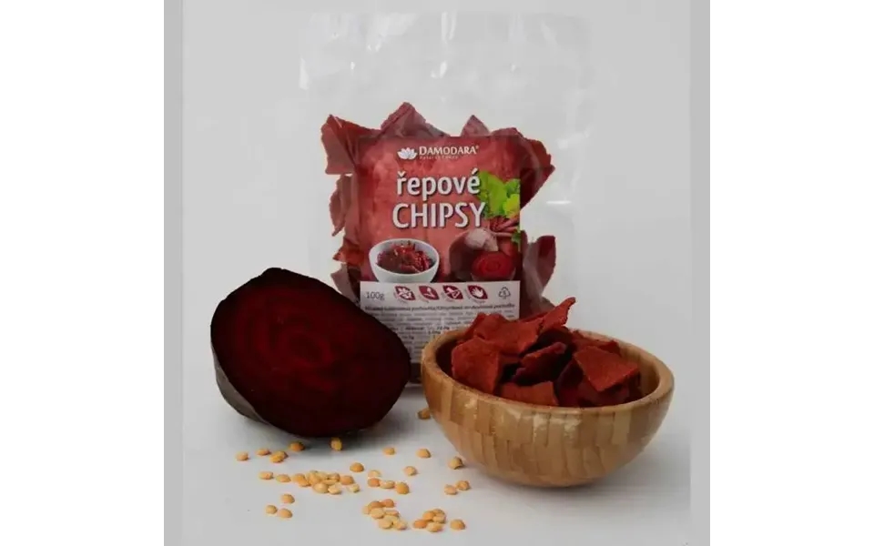 Damodara Pea Delicata With Beetroot Chips 100g