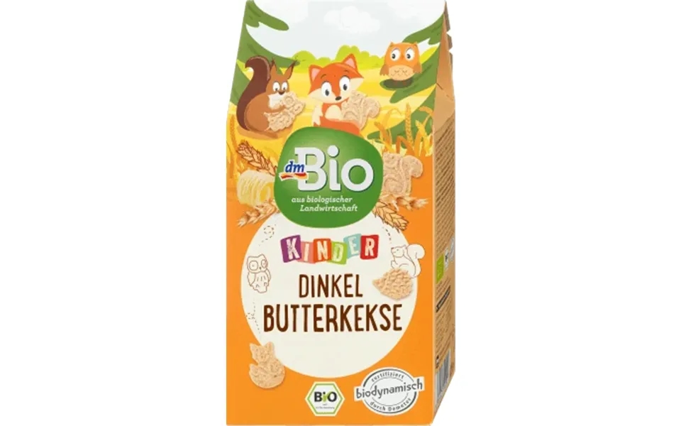 Dmbio Baby Biscuits With Spelt And Butter - 125 G