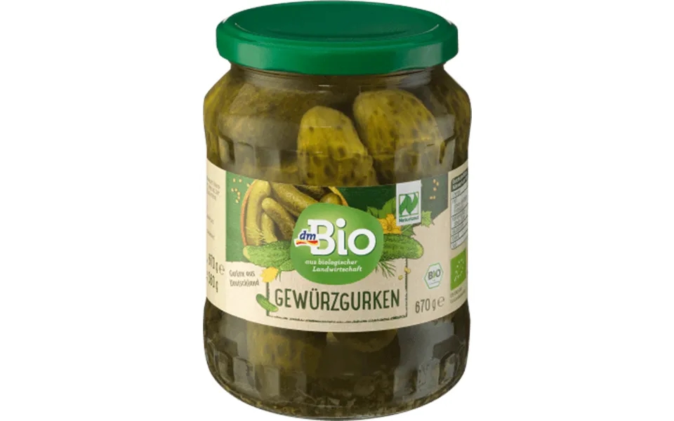 Dmbio Pickled Cucumbers Eco - 670 G
