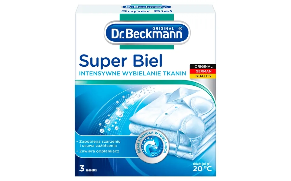 Dr. Beckmann Super White Intensive Fabric Whitening Powder 3 X 40g
