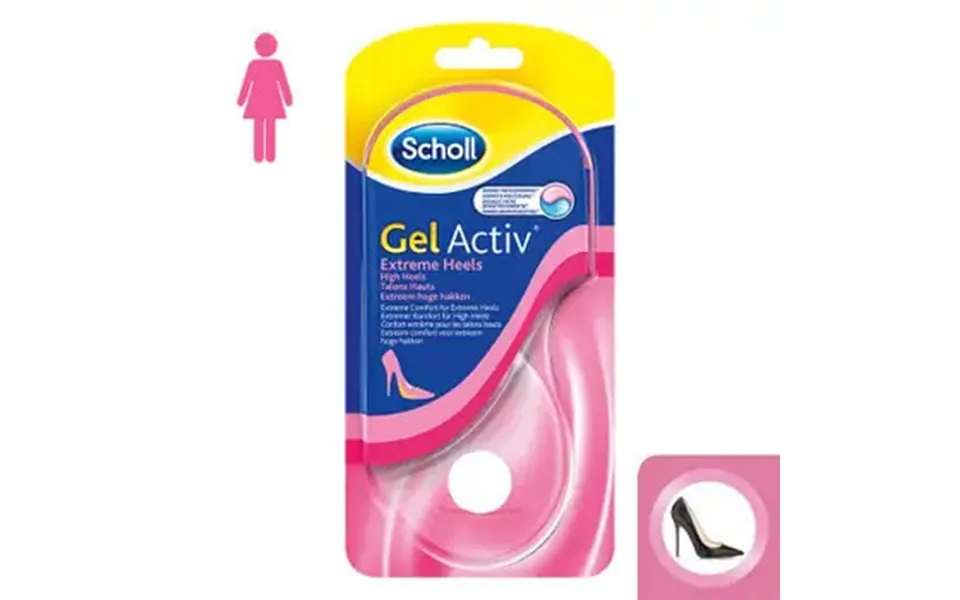Gelactiv Everyday Heels, Size 35 - 40.5, Scholl