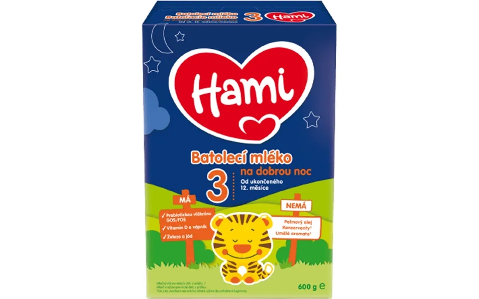 Hami 3 Goodnight Toddler Milk From Uk. 12 Months 600 G