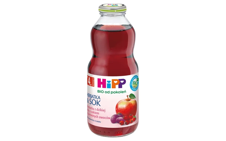 Hipp Tea & Juice Bio - Rosehip Tea With Red Fruit Juice