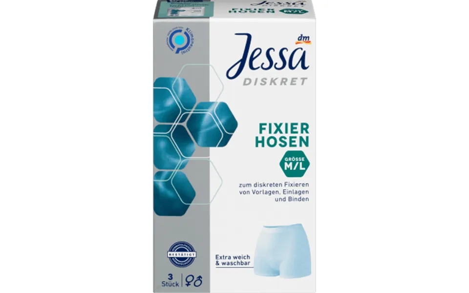 Jessa Diskret Fitting Trousers M L - 3 Pcs