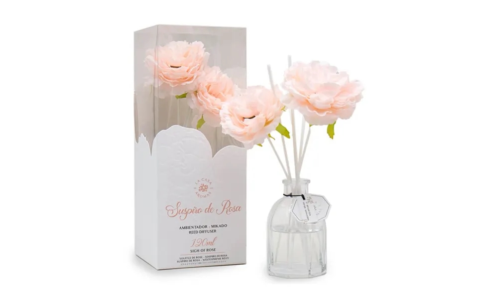 La Casa De Los Aromas Flower Scent Sticks Sigh Of Rose - 120 Ml