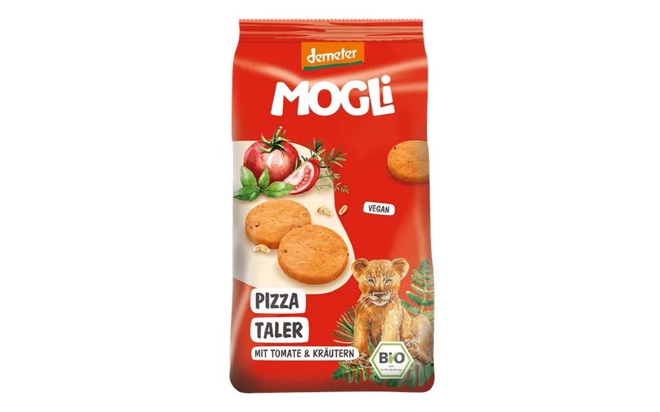 Organic Tomato And Herb Pizza Crackers - 125 G