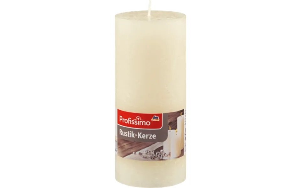 Profissimo Rustic Candle - Ivory Shade